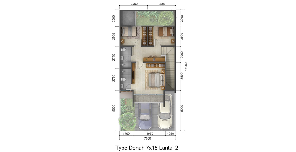 Tipe Cinnamon @ Cluster Dammara